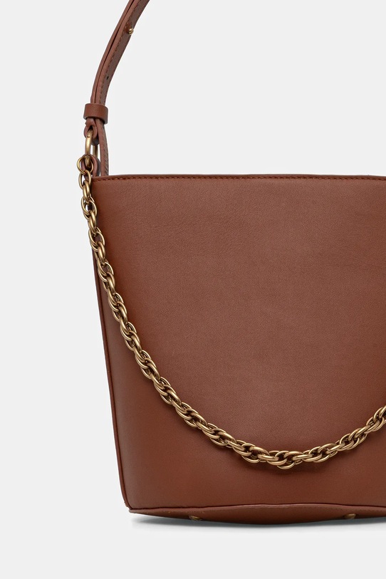 Akcesoria Marciano by Guess torebka skórzana 6RGZ15.7414A brązowy