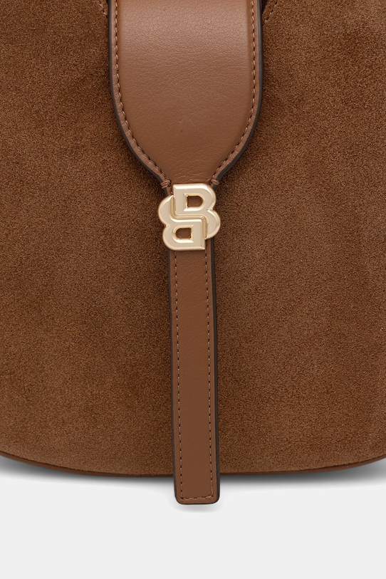 Τσάντα σουέτ BOSS BOSS BEYOND Hobo S καφέ 50557954