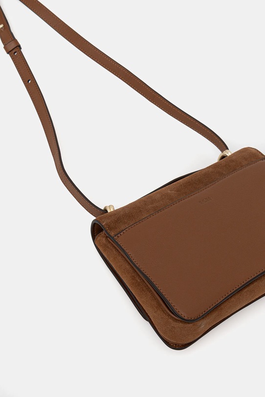 Τσάντα σουέτ BOSS BOSS BEYOND Crossb S καφέ 50557961