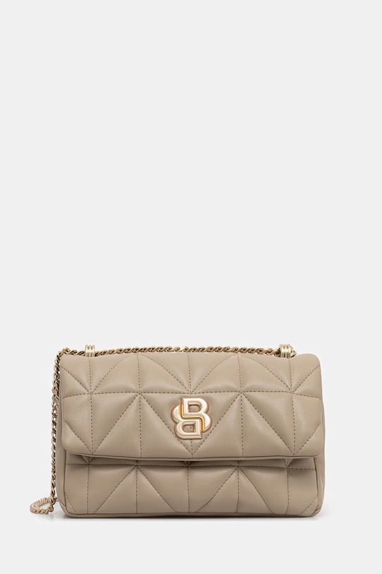 Τσάντα BOSS απομίμηση λείου δέρματος μπεζ 50557972