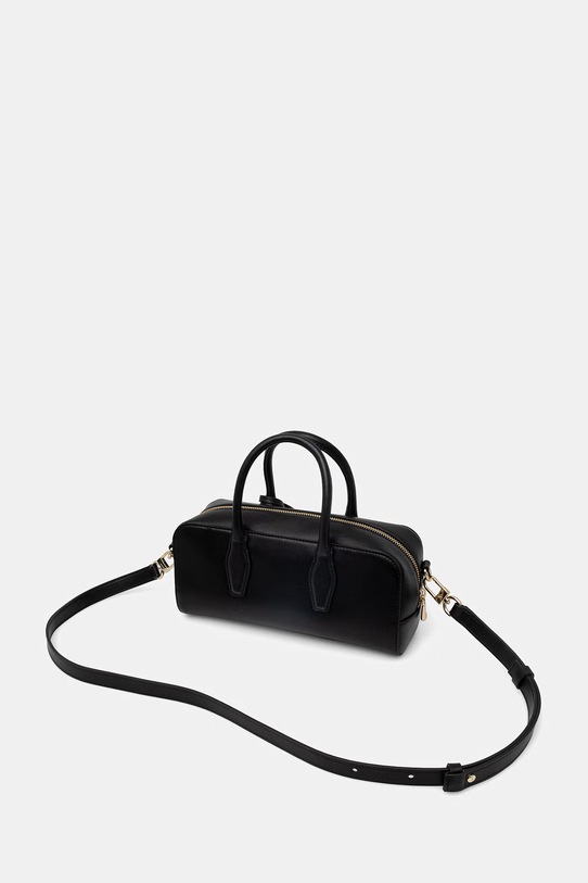 Akcesoria BOSS torebka skórzana NUMAH Bowling 50557995 czarny