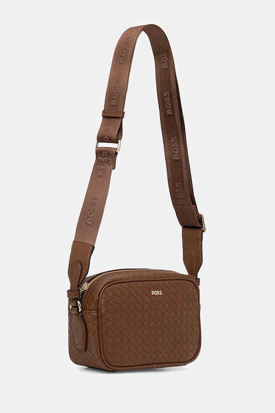 BOSS torebka Sandy Crossbody SQ 50558012 brązowy SS26
