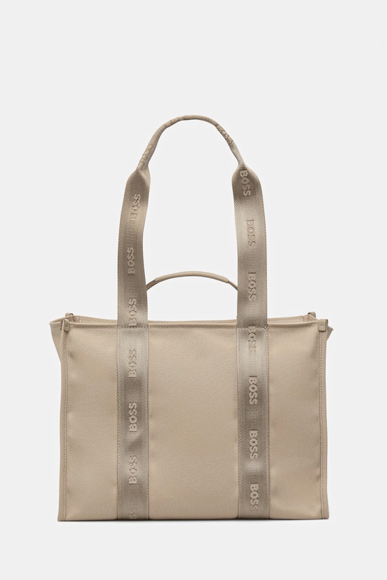 Akcesoria BOSS torebka Sandy Tote C 50558113 beżowy