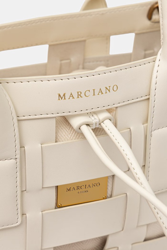 Marciano by Guess kabelka typu košík dámska z imitácie kože biela G6GZ05.L0086