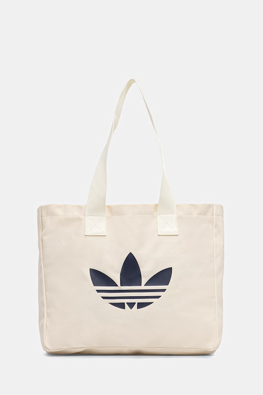 adidas Originals torebka bawełniana nie mieści A4 beżowy JZ4286