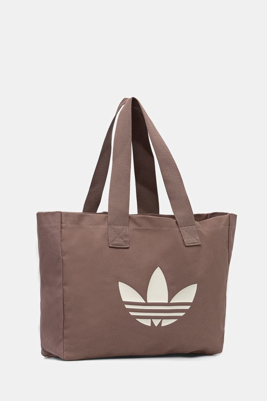 adidas Originals torebka bawełniana JZ4287 brązowy SS26
