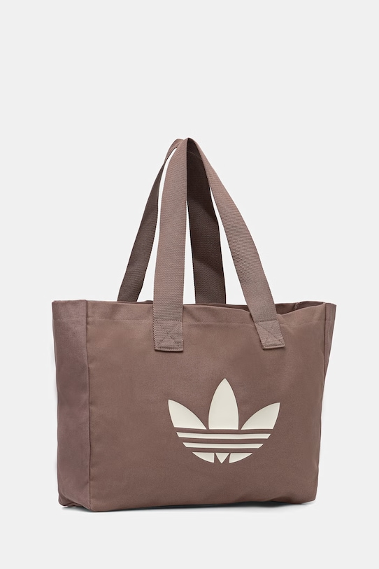 adidas Originals torebka bawełniana JZ4287 brązowy SS26