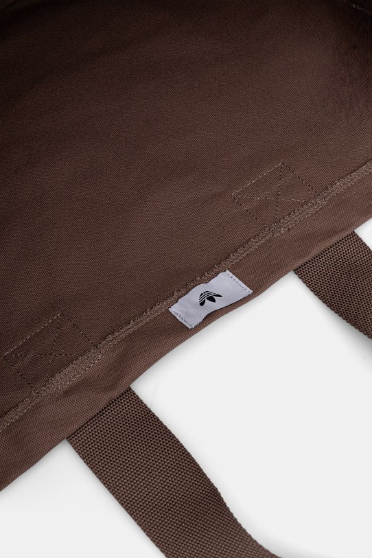 adidas Originals torebka bawełniana JZ4287 brązowy