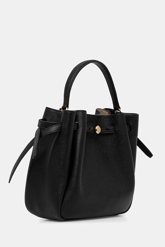 Tory Burch torebka skórzana Romy 166982.001 czarny SS26