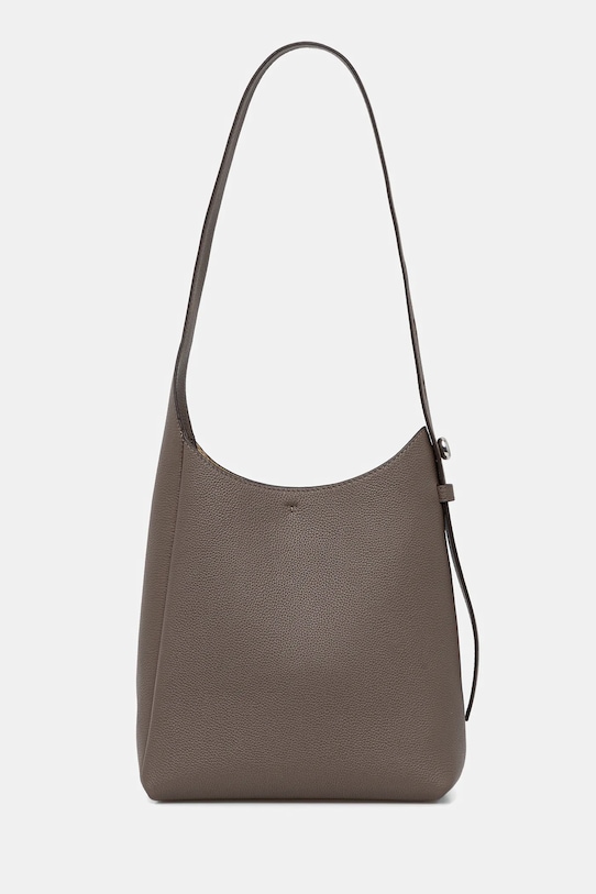 Tory Burch torebka skórzana Romy Small skóra licowa brązowy 175172.250