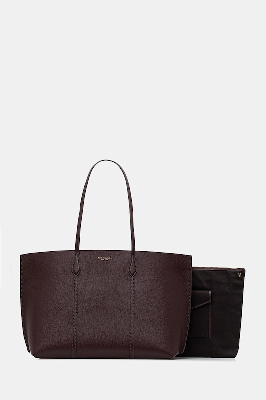 Tory Burch torebka skórzana Perry skóra licowa czerwony 169476.500