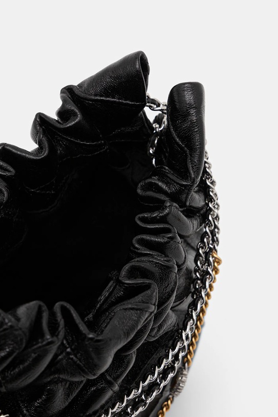 Tory Burch torebka skórzana Fleming 164022.001 czarny