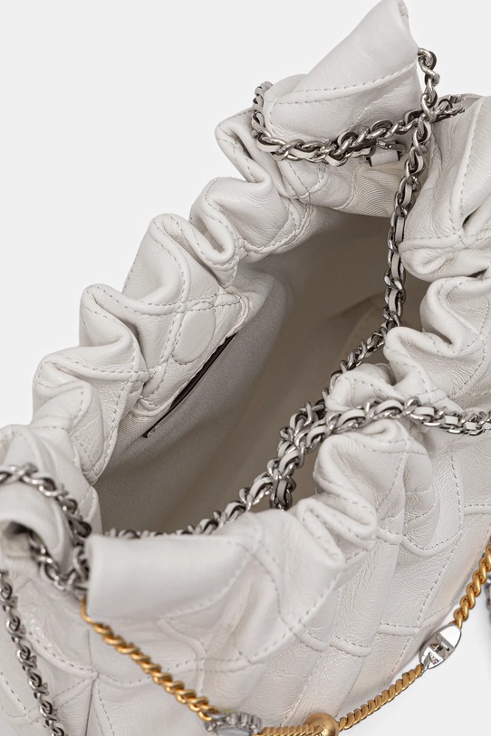 Tory Burch torebka skórzana Fleming 164022.100 biały