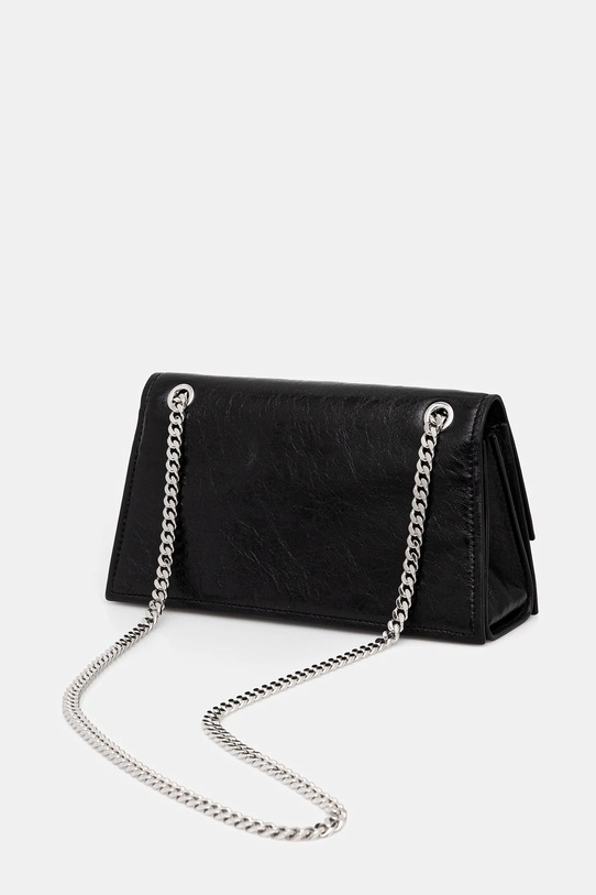 Akcesoria Tory Burch torebka skórzana Kira Turnlock 167058.001 czarny