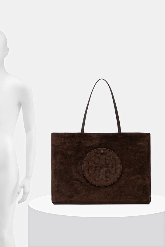 Tory Burch torebka zamszowa Ella Suede 170980.200