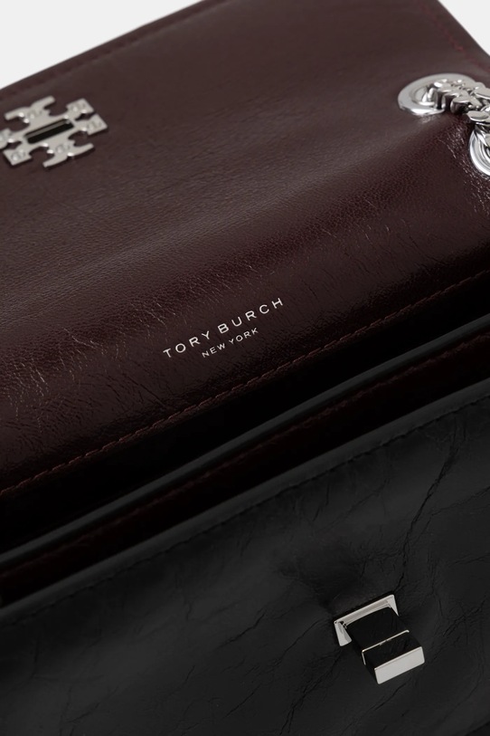 Tory Burch torebka skórzana Kira Turnlock 176642.001 czarny