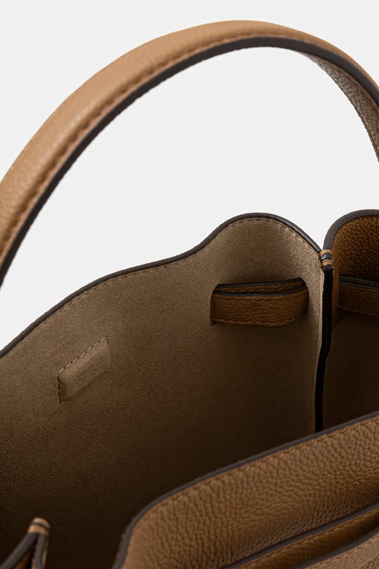 Tory Burch torebka skórzana Romy 166982.227 beżowy