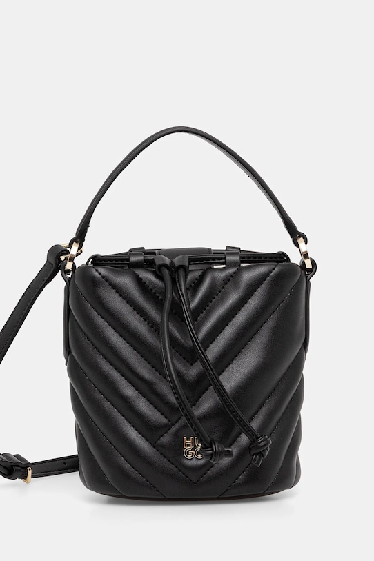 HUGO torebka Chris 2.0 QU_Drawstr nie mieści A4 czarny 50557907