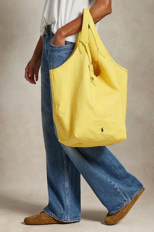 Polo Ralph Lauren torebka skórzana 428P07166