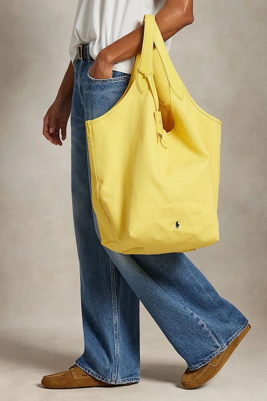 Polo Ralph Lauren torebka skórzana 428P07166