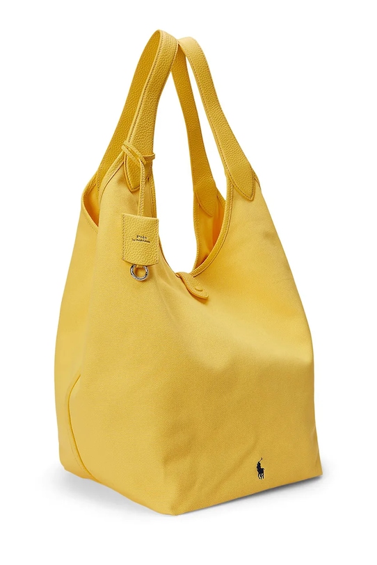 Akcesoria Polo Ralph Lauren torebka skórzana 428P07166 żółty