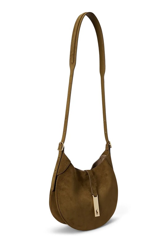 Semišová kabelka Polo Ralph Lauren 428944015