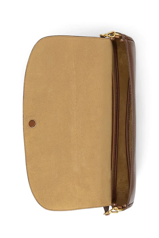 Polo Ralph Lauren torebka skórzana brązowy 428971315