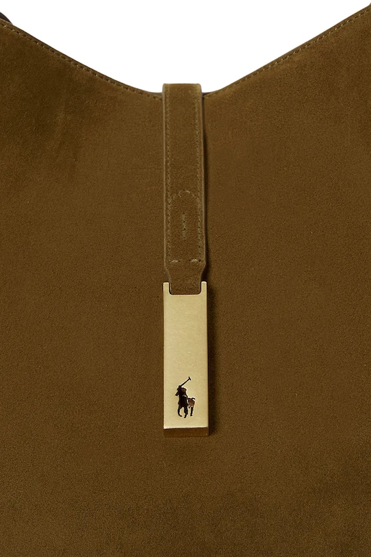 Polo Ralph Lauren torebka zamszowa 428960630 brązowy