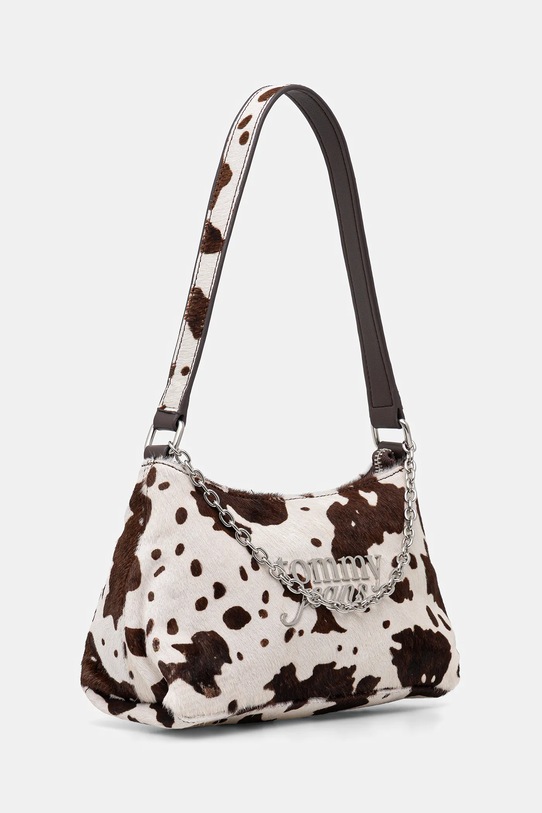 Tommy Jeans torebka skórzana AW0AW18062 brązowy SS26