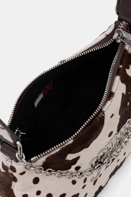 Tommy Jeans torebka skórzana AW0AW18062 brązowy