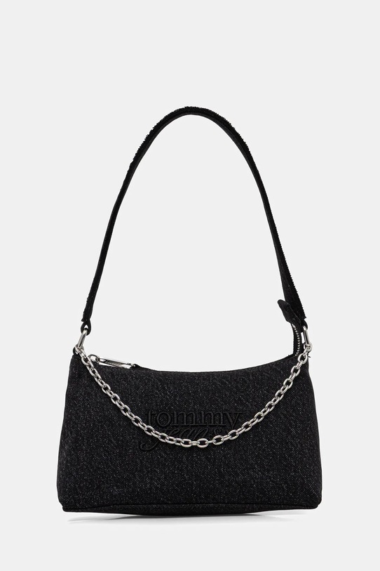 Tommy Jeans torebka jeansowa nie mieści A4 czarny AW0AW18083