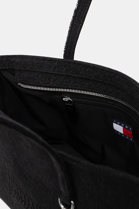 Tommy Jeans torebka bawełniana AW0AW18268 czarny