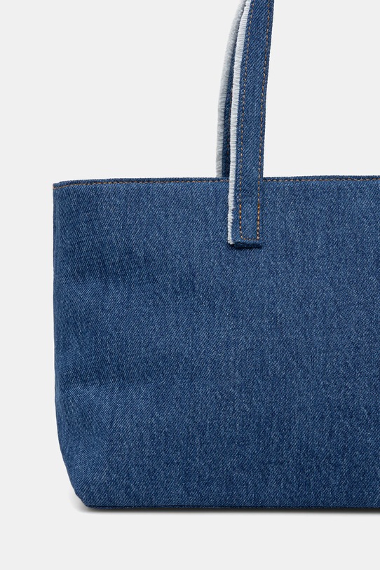 Akcesoria Tommy Jeans torebka jeansowa AW0AW18576 niebieski