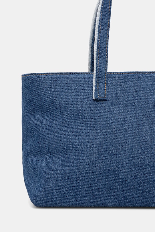 Akcesoria Tommy Jeans torebka jeansowa AW0AW18576 niebieski