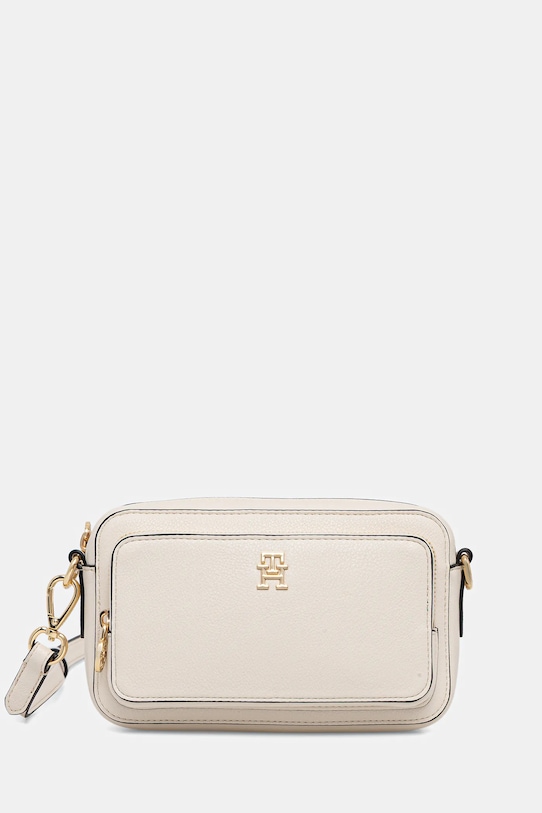 Tommy Hilfiger torebka nie mieści A4 beżowy AW0AW18120