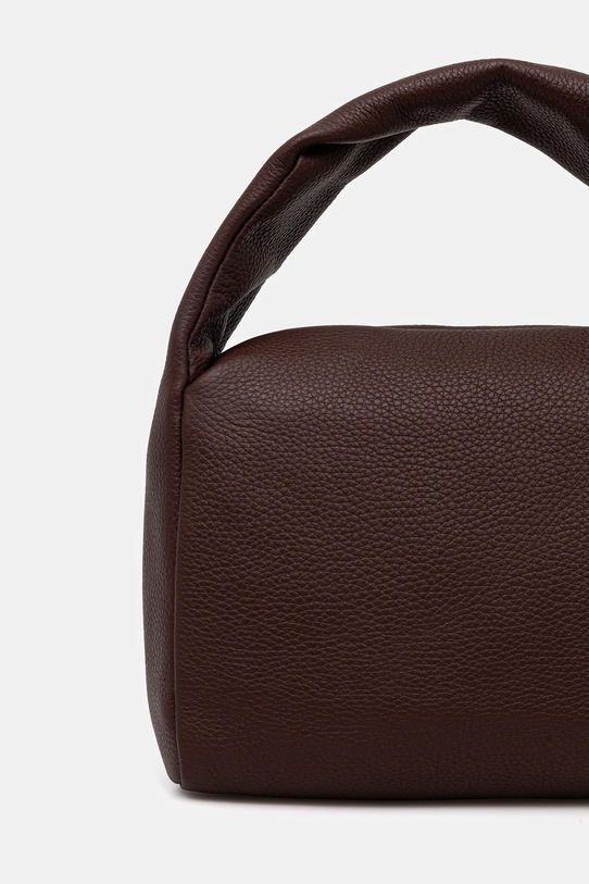 Tommy Hilfiger torebka skórzana brązowy AW0AW18150