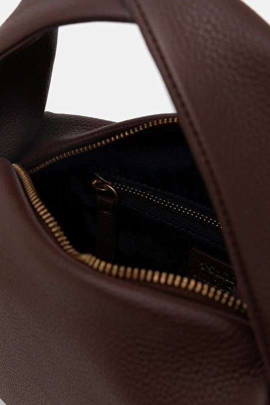 Tommy Hilfiger torebka skórzana AW0AW18150 brązowy