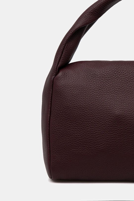 Akcesoria Tommy Hilfiger torebka skórzana AW0AW18150 bordowy