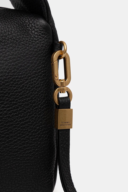 Akcesoria Tommy Hilfiger torebka skórzana AW0AW18150 czarny
