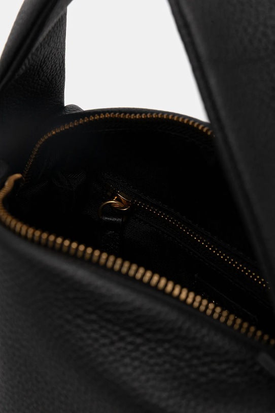 Tommy Hilfiger torebka skórzana AW0AW18150 czarny