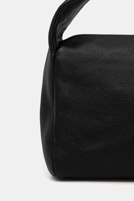 Tommy Hilfiger torebka skórzana czarny AW0AW18152