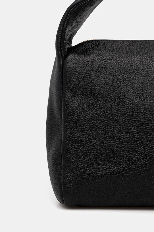 Tommy Hilfiger torebka skórzana czarny AW0AW18152