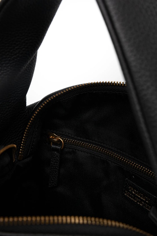 Tommy Hilfiger torebka skórzana AW0AW18152 czarny