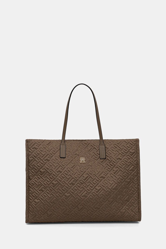 Tommy Hilfiger torebka mieści A4 beżowy AW0AW18163