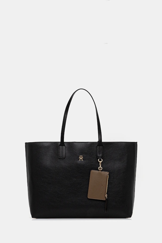 Tommy Hilfiger torebka AW0AW18173 czarny SS26