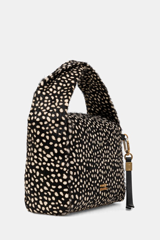 Tommy Hilfiger torebka skórzana AW0AW18230 czarny SS26