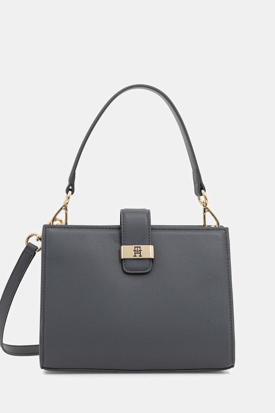 Tommy Hilfiger torebka nie mieści A4 szary AW0AW18286