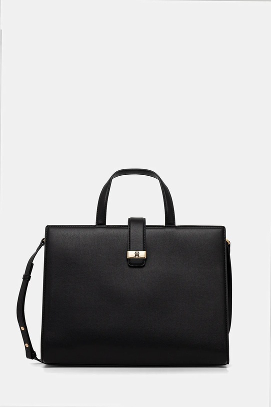 Сумочка Tommy Hilfiger не вміщує А4 чорний AW0AW18287