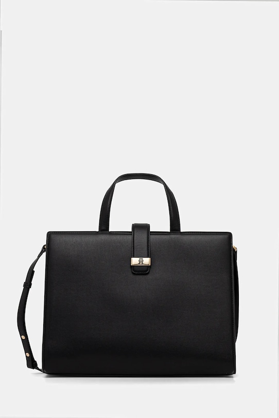 Сумочка Tommy Hilfiger не вміщує А4 чорний AW0AW18287