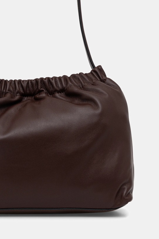 Akcesoria Tommy Hilfiger torebka skórzana AW0AW18307 brązowy